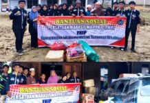 Mahasiswa PPKn UM Tapsel Turun ke Lokasi Bencana, Salurkan Bantuan untuk Korban Banjir dan Longsor