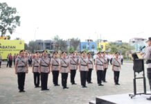 Kapolres OKI Pimpin Sertijab, Sejumlah Pejabat Resmi Berganti Posisi