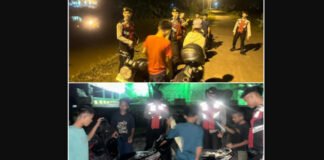 Polres PALI Intensifkan Patroli Perintis Presisi, Cegah Gangguan Kamtibmas di Jalan Talang Anding