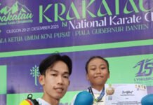 Pelajar SMPN 22 Bandar Lampung Ini Raih Medali Emas di Krakatau National Karate Championship 2025