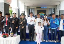 Perkuat Bela Negara dan Kesiapsiagaan Bencana, Dandim 0402/OKI-OI Hadiri Apel Siaga di OKI