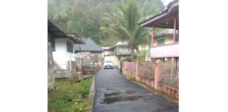 Parah! Pengaspalan di Desa Pungut Hilir Diduga Dikerjakan Asal Jadi dan Tanpa Plang Proyek