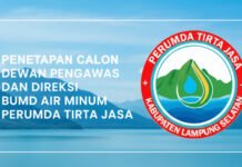 Pengumuman Penetapan Calon Dewan Pengawas dan Direksi Terpilih Perumda Tirta Jasa Tahun 2025