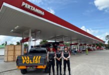 Patroli KRYD Siang Hari, Personel Samapta Polres OKI Pantau Ketat Titik Rawan Kejahatan