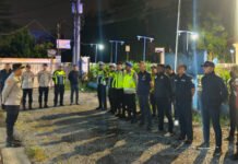 Antisipasi Gangguan Kamtibmas, Peleton 8 Siaga Polres OKI Gelar KRYD