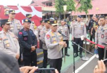 Polda Sumsel Kirim 100 Personel Brimob Bantu Pemulihan Pasca Bencana di Aceh