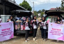 Bhayangkari SIP 53.1 Laksmana Satya Prakasa Galang Bantuan untuk Korban Bencana di Sumbar