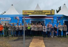 Tim Supervisi Ro Ops Polda Sumsel Laksanakan Supervisi Posyan Kayuagung dalam Operasi Lilin Musi 2025