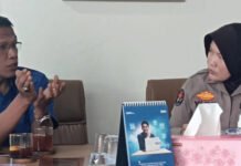 Kunjungi Balai Wartawan, Polda Lampung Sampaikan Permohonan Maaf ke PWI