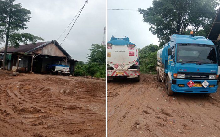 Diduga Jadi Sarang Minyak Ilegal, Gudang di Samping Kantor Camat Babat Toman Disorot Ketua IWO Muba