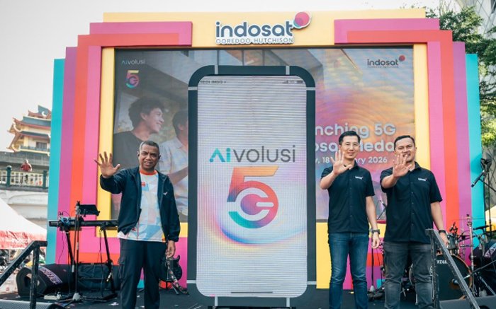 Indosat Hadirkan ‘AIvolusi5G’, Perluas Jaringan 5G hingga 340 Site di Kota Medan