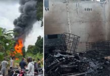 Gudang Penggilingan Padi Terbakar di SP Padang, Isu Gudang BBM Masih Didalami Polisi