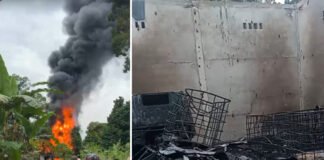 Gudang Penggilingan Padi Terbakar di SP Padang, Isu Gudang BBM Masih Didalami Polisi
