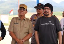 Bupati Tapsel, PTPN IV dan Andy Noya Tinjau Progres Relokasi Korban Bencana