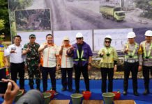 Komitmen Dukung Instruksi Gubernur Sumsel, PT Servo Lintas Raya Bangun Flyover KM 111