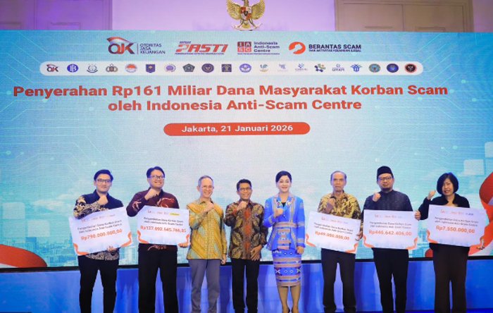 Indonesia Anti-Scam Centre Berhasil Kembalikan Rp161 Miliar Dana Korban Penipuan Digital