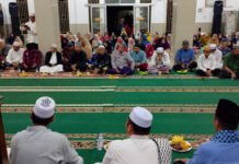 Peringatan Isra Mi’raj di Masjid Ath Thoyyibah Gandus Berlangsung Meriah dan Khidmat