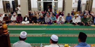 Peringatan Isra Mi’raj di Masjid Ath Thoyyibah Gandus Berlangsung Meriah dan Khidmat