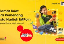 IM3 Umumkan Pemenang Pesta Hadiah IMPoin 2025, Apresiasi Loyalitas Pelanggan di Seluruh Indonesia