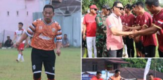 Laga Amal Batangtoru Semarak, Bupati Tapsel Sumbang Dua Gol untuk Korban Bencana