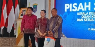 Pisah Sambut Kajari OKI, H. Sumantri Akhiri Tugas dan I Gede Widhartama Resmi Bertugas