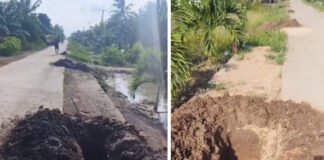 Vendor Telkom Diduga Langgar Aturan, Galian Kabel Fiber Optik Picu Amarah Warga Air Sugihan