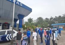 Satlantas Polres OKI Gelar Pembinaan PKS, Tingkatkan Kesadaran Keselamatan Berlalu Lintas Pelajar