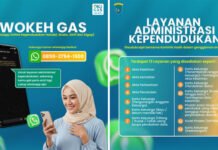 Urus Dokumen Tanpa Antre, Disdukcapil OKI Hadirkan Layanan WOKEH GAS Berbasis WhatsApp