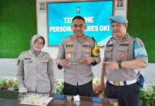 Pastikan Personel Bersih Narkoba, Polres OKI Laksanakan Tes Urine Massal