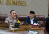 Jaga Stabilitas Kamtibmas, Kapolda Sumsel Perkuat Sinergi dengan DPRD