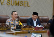 Jaga Stabilitas Kamtibmas, Kapolda Sumsel Perkuat Sinergi dengan DPRD