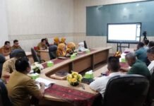Rakor Inflasi Februari 2026, Pemprov Lampung Dorong TPID Lebih Aktif Awasi Harga Pasar