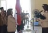 Jihan Nurlela Chalim Lantik Ela Siti Nuryamah Sebagai Ketua Mabicab Gerakan Pramuka Lampung Timur Masa Bakti 2022–2027
