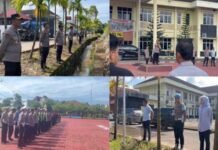 Polres PALI Gelar Gladi Kotor Sispam Mako, Perkuat Kesiapsiagaan Hadapi Kontinjensi