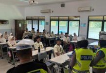 Operasi Keselamatan Krakatau 2026, Ditlantas Polda Lampung Sosialisasikan Tertib Lalu Lintas di SMA Al Kautsar