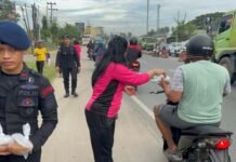 Hangatkan Kebersamaan di Bulan Suci Ramadan, Batalyon A Pelopor Berbagi Takjil