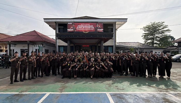 Kejari OKI Canangkan Zona Integritas Menuju WBBM 2026