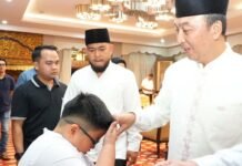 Kapolda Sumsel Hadiri Pembukaan Pengajian Ramadan di Griya Agung