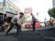 Polres OKI Benahi Jalan Rusak dan Tata Lingkungan Kota Kayuagung
