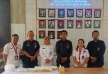 BNNK OKI Gelar Sosialisasi P4GN dan Tes Urine di Pengadilan Agama Kayuagung