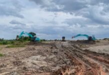 Polda Sumsel Hentikan Aktivitas Tambang Ilegal di Desa Sako Banyuasin, Lima Alat Berat Disita