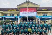 GOBAR MUSI Tempuh 88 Km Hingga ke Polres OKI
