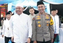 Kapolda Sumsel Pimpin Pengajian Ramadan Bersama Gubernur Herman Deru