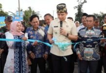 Resmikan Jalan di Tanjungsari dan Tanjung Bintang, Bupati Egi Harap Infrastruktur Jadi Penggerak Ekonomi Warga