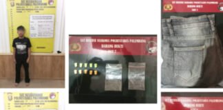 Satresnarkoba Polrestabes Palembang Ungkap Peredaran Ekstasi yang Melibatkan Pelajar