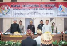 Paripurna HUT Lampung ke-62, Wabup Tubaba Bacakan Arah Pembangunan Gubernur