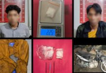 Nekat Lewat Depan Markas Polisi, Dua Kurir Sabu Langsung Ditangkap