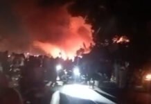 Sembilan Rumah Ludes Terbakar di Ogan Ilir, Dugaan Awal Korsleting Listrik