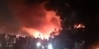 Sembilan Rumah Ludes Terbakar di Ogan Ilir, Dugaan Awal Korsleting Listrik