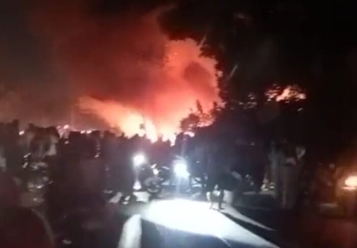 Sembilan Rumah Ludes Terbakar di Ogan Ilir, Dugaan Awal Korsleting Listrik